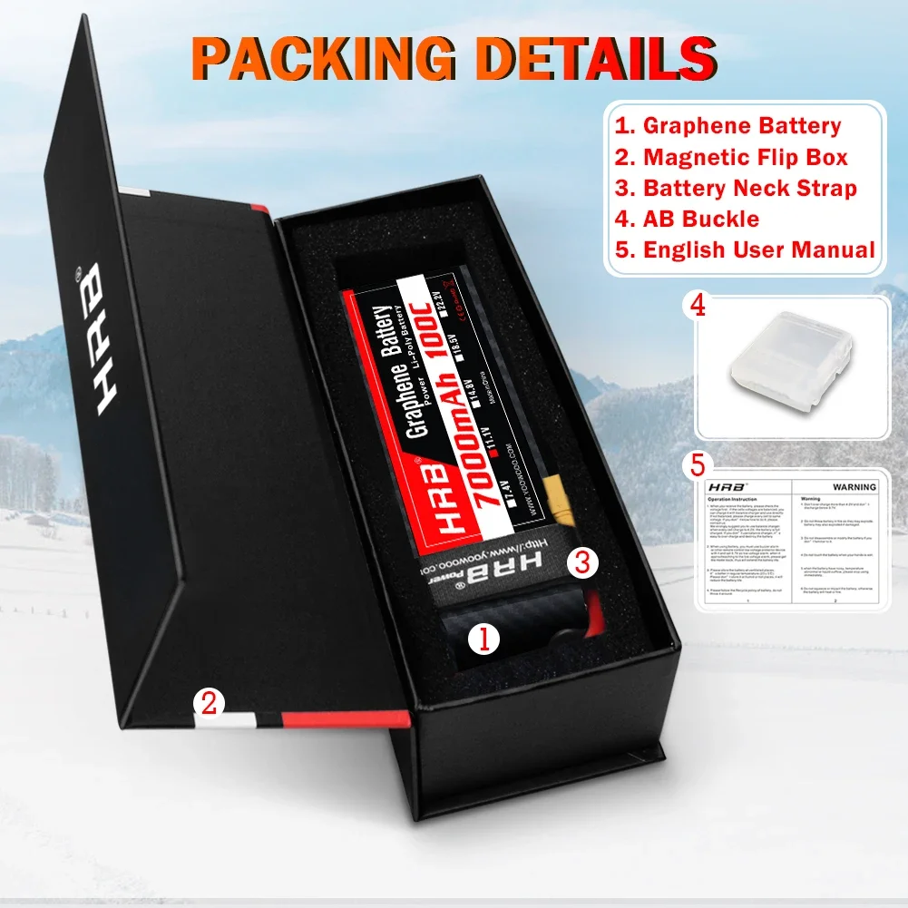 Akumulator grafenowy 2S 3S 4S  – 4S Lipo Battery 14.8V 6000Mah recenzja i cena